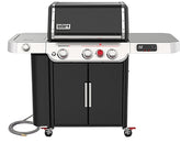 Weber GENESIS EX-335 Series 37610001 Smart Gas Grill, 39,000 Btu, Natural Gas, 3-Burner, Enclosed Cabinet Storage